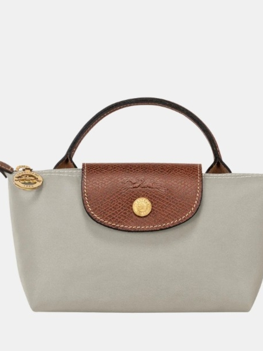 Longchamp Le Pliage Pouch Pebble